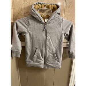 Cater's Kid Gray Lined‎ Hooded Jacket Size 7/7A